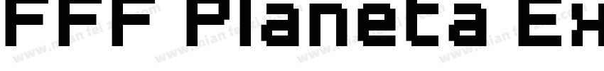 FFF Planeta Extended字体转换